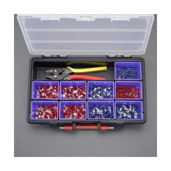 圧着端子セット(絶縁圧着端子･スリーブ) EA538JH-100D 1セット【2506DFD_3】｜DIY FACTORY ONLINE SHOP