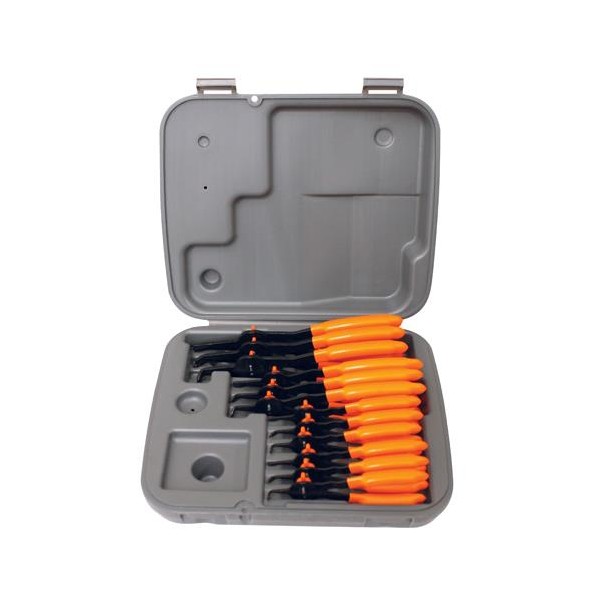 12本組 軸穴兼用スナップリングプライヤー EA590HA-57 1セット【2506DFD_3】｜DIY FACTORY ONLINE SHOP