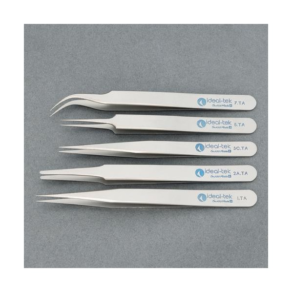 5本組 超精密ピンセット(チタン製) EA595H-11 1セット【2506DFD_3】 25,830円