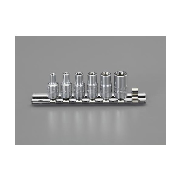 エスコ(esco) 1/4\'sq [Torx]ソケットセット EA617XH【2506DFD_3】