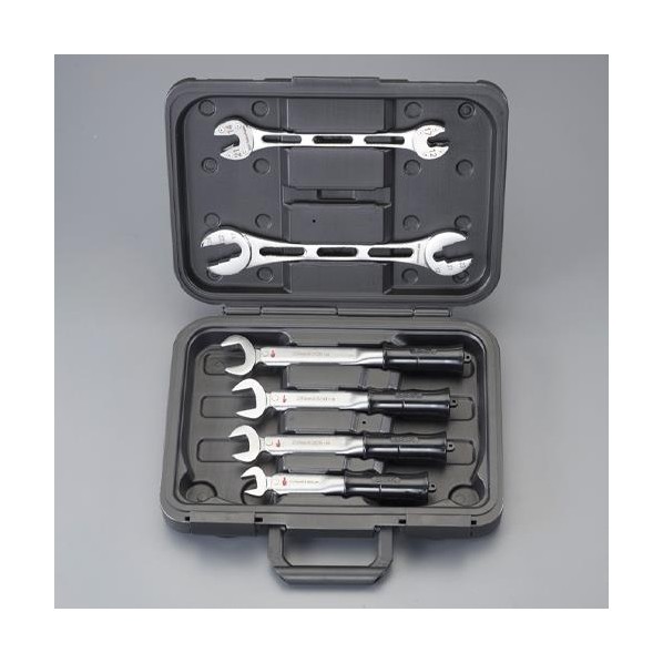 エスコ(esco) フレアーナット用トルクレンチ･フィックスレンチセット EA723BK-10 1PK【2506DFD_3】