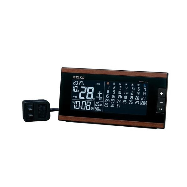 114x230x 48mm [電波]置時計(100V交流式) EA798CT-65 1個【2506DFD_3】｜DIY FACTORY ONLINE SHOP