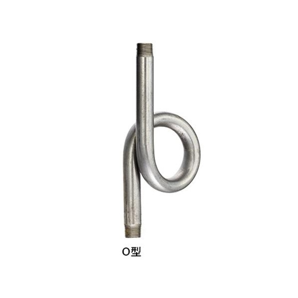 ※法人専用品※エスコ R 1/2xR 1/2 メートルパイプ(O型/鉄) EA729HE-3 1個