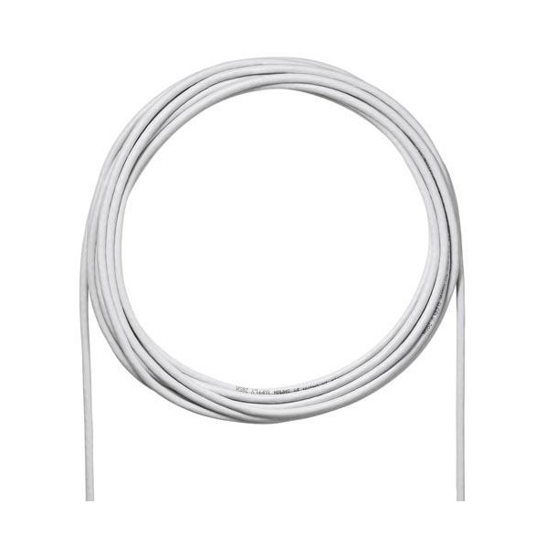 ※法人専用品※エスコ LANケーブル(CAT6A/UTP/白/難燃性) 100m EA764BB-411 1本【2506DFD_3】