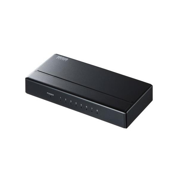 ※法人専用品※エスコ スイッチングハブ(ギガビット対応/8ポート) EA764BY-53 1個【2506DFD_3】