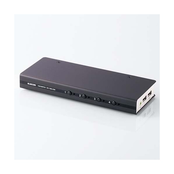 DVI対応パソコン切替器(4切替) EA764AE-4 1個【2506DFD_3】｜DIY FACTORY ONLINE SHOP 27,142円