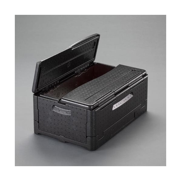 ※法人専用品※エスコ 600x400x253mm/38L 保冷ボックス(折畳式/5個) EA917AA-30B 1ST【2506DFD_3】