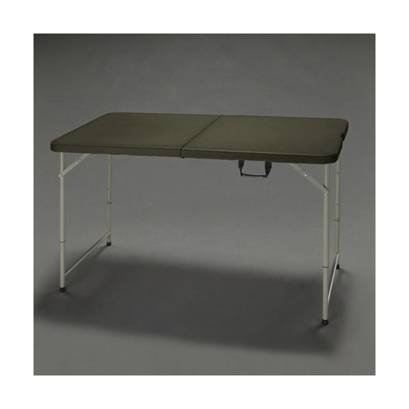 ※法人専用品※エスコ 1220x610x580mm 折り畳みテーブル(OD/樹脂天板 EA913YA-1 1個【2506DFD_3】
