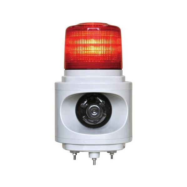 エスコ(esco) AC100V 車両入出庫警告灯(音声案内付/赤) EA864CW-56 1ST【2506DFD_3】