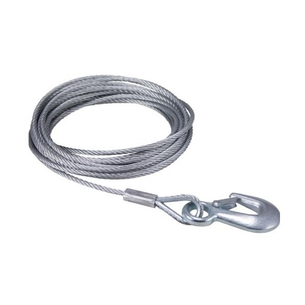 エスコ(esco) 5.5mmx 7.5m ワイヤー(フック付) EA840DB-7 1本【2506DFD_3】｜DIY FACTORY ONLINE SHOP