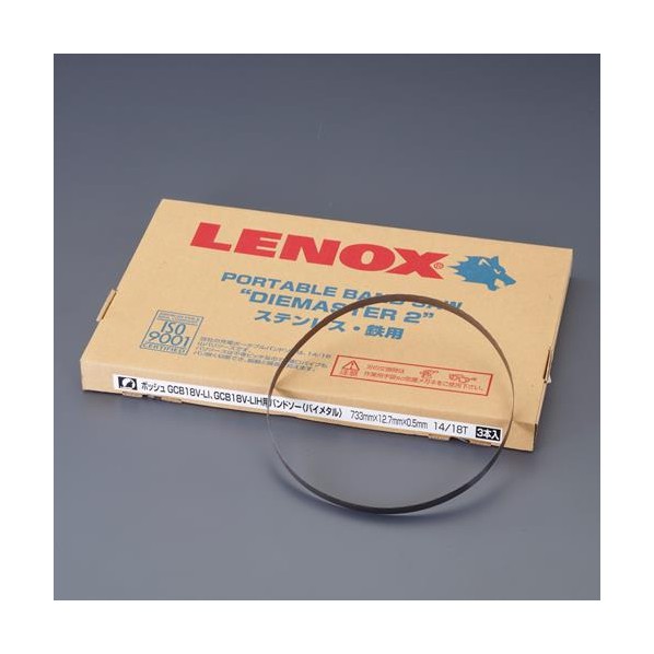エスコ(esco) 835x12.7mm/14/18T メタルバンドソー(3本) EA841XH-53 1箱【2506DFD_3】｜DIY FACTORY ONLINE SHOP