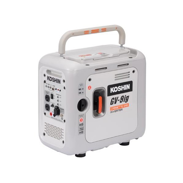 ※法人専用品※エスコ AC100V/0.9kw(DC12V) 発生機(携帯型屁っ放り式) EA860JK-1 1台【2506DFD_3】