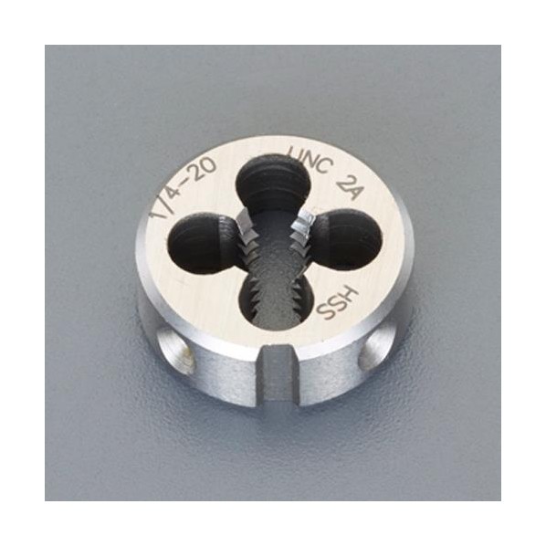 ※法人専用品※エスコ 7/8x 9/55mm 丸ダイス(UNC/HSS) EA829JS-7 1個