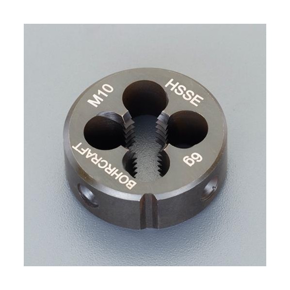 エスコ(esco) M18x 2.5/ 45mm 丸ダイス(並目/Co-HSS) EA829JJ-18 1個【2506DFD_3】