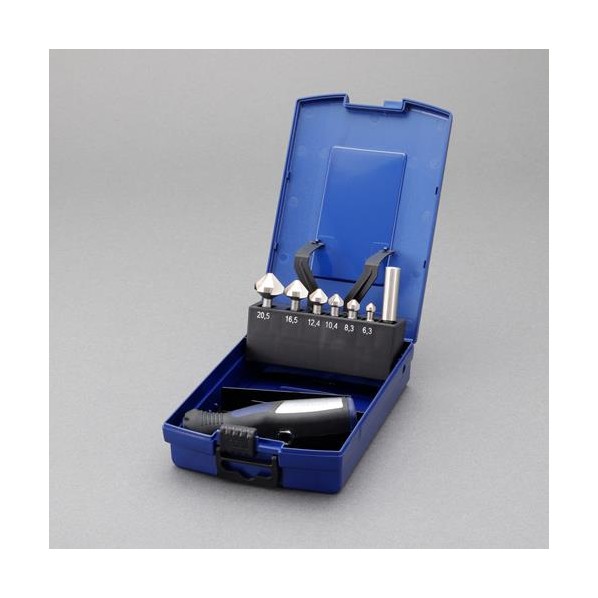 ※法人専用品※エスコ 6.3-20.5mm/1/4Hex 6本組カウンターシンク(HSS) EA827FC-1 1ST