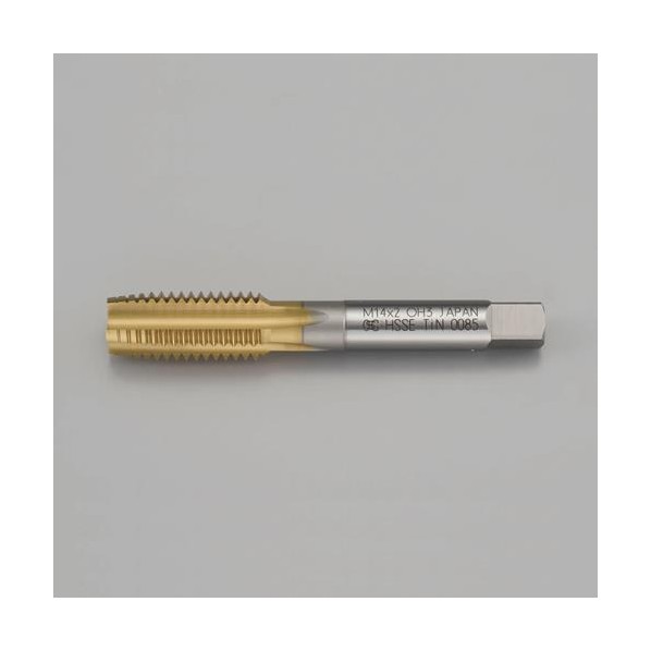 M14x 2.0/ 5P ハンドタップ(TiN-COATED) EA829HC-14AA 1本【2506DFD_3】