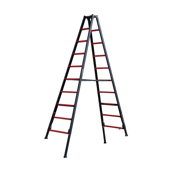 ※法人専用品※アルインコ(ALINCO) 上部操作式伸縮脚付はしご兼用脚立 GAUDI GUD-240X 1台|DIY FACTORY ONLINE SHOP