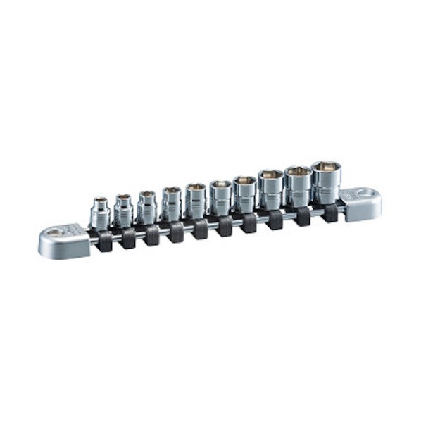 KTC ネプロス 6.3sq. ソケットセット 六角(10コ組) NTB210A 1S｜DIY FACTORY ONLINE SHOP