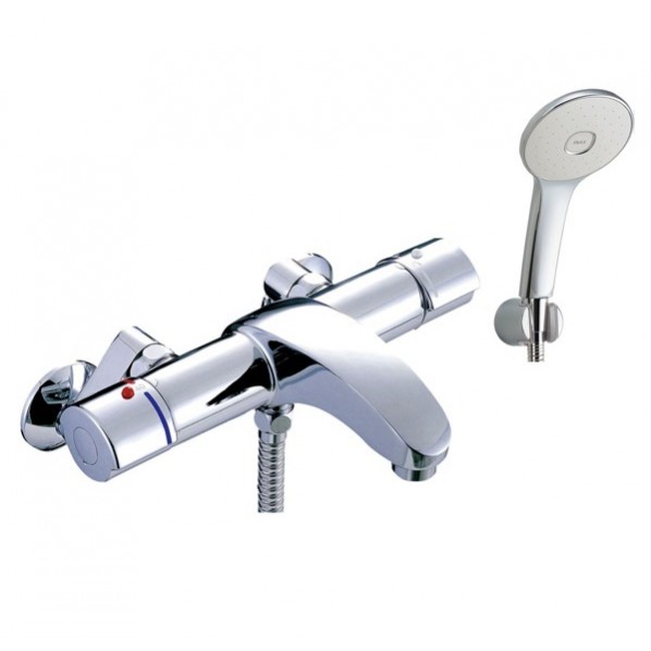 リクシル サーモスタット付シャワーバス水栓(吐水口固定式) BF-A147TSL 1点｜DIY FACTORY ONLINE SHOP