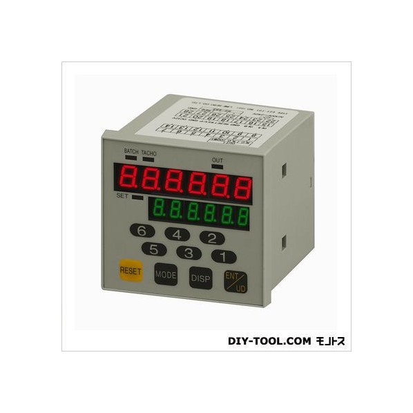 伝達ルート精機 陰電子プリセットカウンタ 72X72X77粍 E21-211 1台