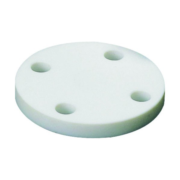 フロンケミカル フッ素脂(PTFE)ブラインドフランジ JIS-5K 25A NR1414-007 1点×5枚