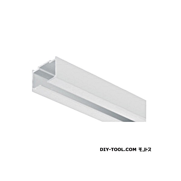 ATOM 上レール(ツバなし) 4000mm ホワイト SW-900 252329 1本|DIY FACTORY ONLINE SHOP