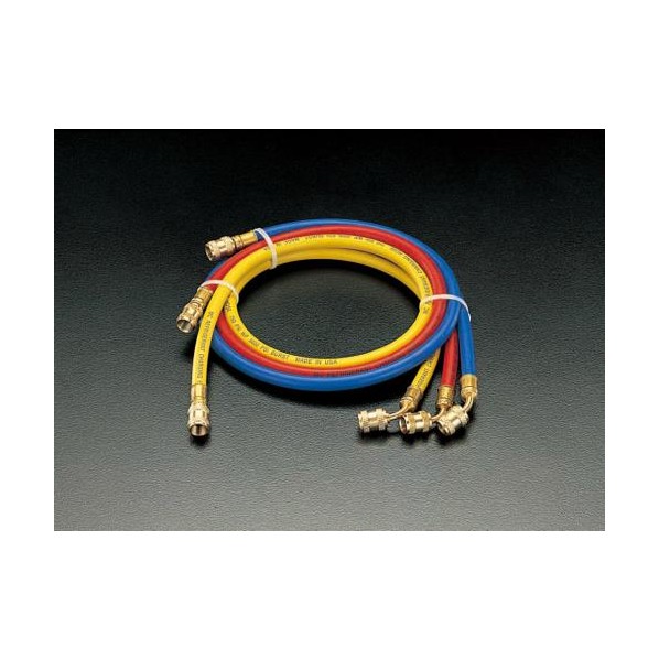 エスコ チャージングホースセット 150cm EA104BK【2506DFD_3】