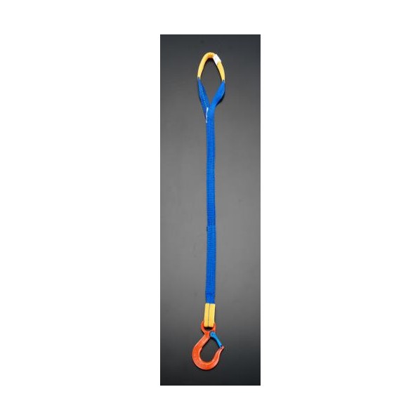 エスコ 1.5tonx1.5m[1本吊り]金具付スリング EA981EC-1.5A