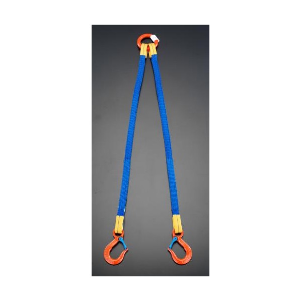 エスコ 3.0tonx2.5m[2本吊り]金具付スリング EA981FD-34A【2506DFD_3】｜DIY FACTORY ONLINE SHOP