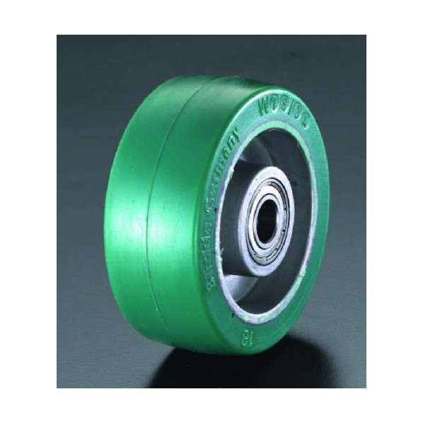 エスコ 250x50mm[ポリウレタンタイヤ]アルミ車輪 EA986MN-250【2506DFD_3】｜DIY FACTORY ONLINE SHOP