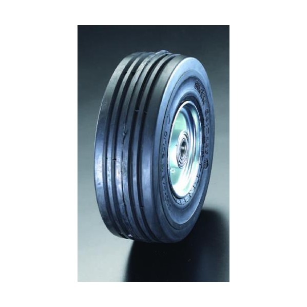 ※法人専用品※エスコ 400x105mm[エラスティックタイヤ]スティール車輪 EA986MM-400【2506DFD_3】｜DIY FACTORY ONLINE SHOP