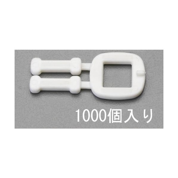 エスコ(esco) PPバンド用バックル 15.5mm EA628PM-116B 1000個【2506DFD_3】