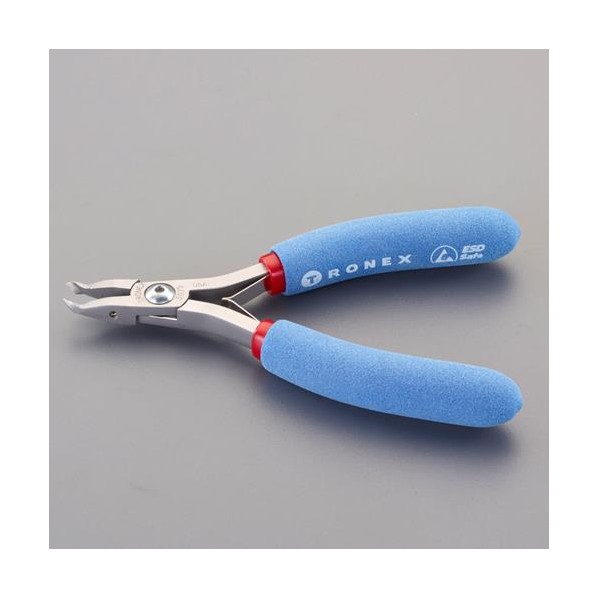 エスコ 精密用ニッパー(OPフラッシュ/ESD/5.6mm) 125mm EA535TL-2【2506DFD_3】