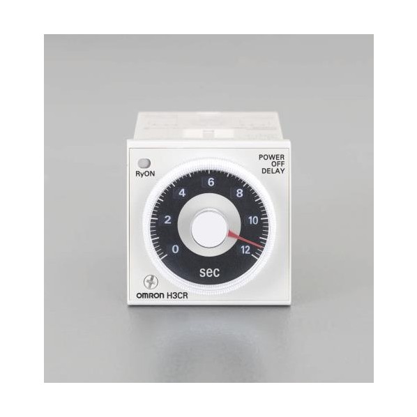 エスコ AC100-120Vワット数オフディレータイマー(0.05-12秒) EA940LG-31【2506DFD_3】