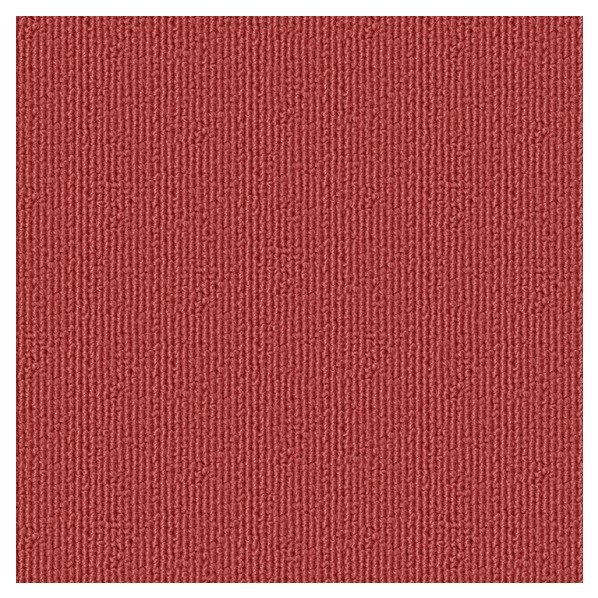 ※法人専用品※シンコール SQ PRO タイルカーペット パルコ ソリッド 50cm×50cm フレッシュトマト PAS-206 16枚