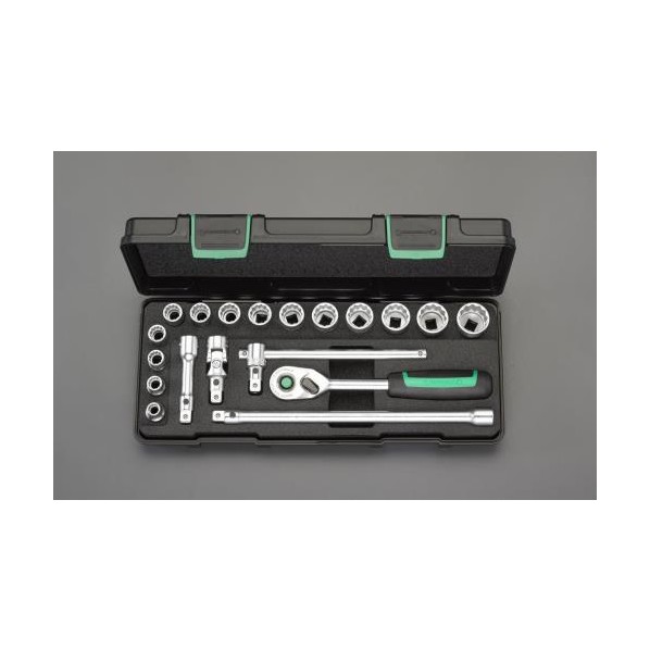 エスコ(esco) 3/8insq ソケット鍵仕掛ける ソケット鍵仕掛ける EA617CC-1A 1個【2506DFD_3】