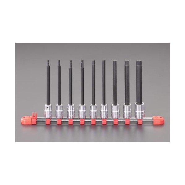 エスコ(esco) 3/8insq HEX ビットソケットセットインチ/ロング ソケットアダプタ EA618PW-300 1個【2506DFD_3】
