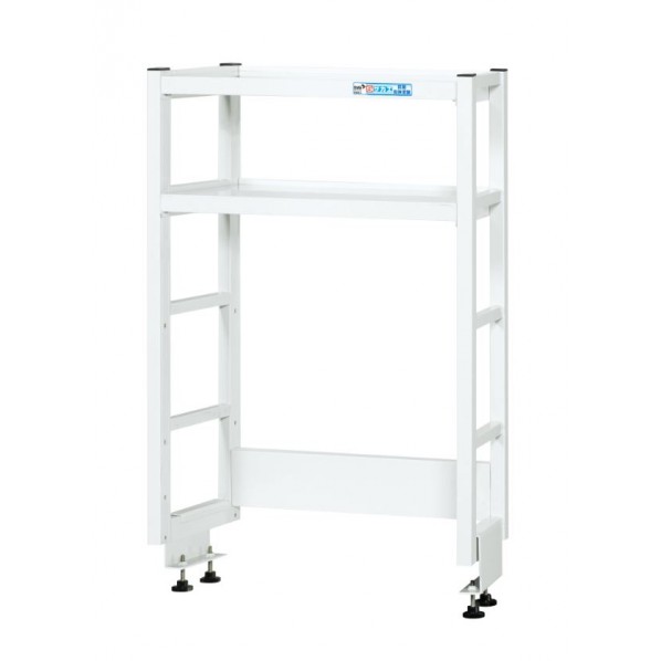サカエ作業台用簡易架台(奥行タイプ/H810/棚板2段仕様)KT-062KHW|DIY FACTORY ONLINE SHOP
