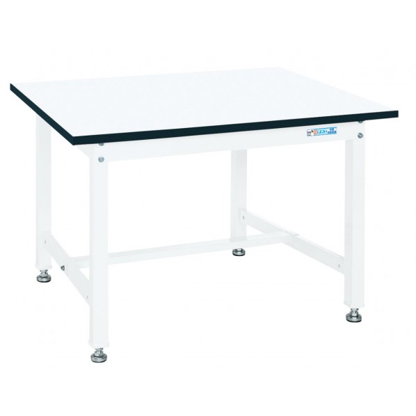 サカエ中量作業台(KTタイプ/均等耐荷重800kg/メラミン天板/H740/固定式)KT-593MW 37,635円