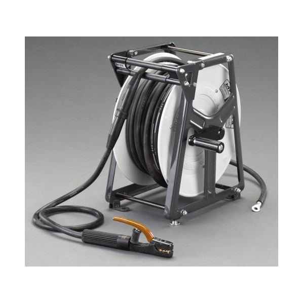 エスコ(esco) 150・220A/20m 溶接ケーブルリール EA315-25 1個【2506DFD_3】|DIY FACTORY ONLINE SHOP