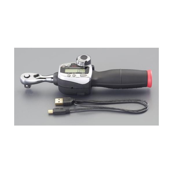 エスコ デジタルトルクレンンチ(USBタイプ) 6-30N･m(3/8inDR) EA723JH-63 1セット【2506DFD_3】