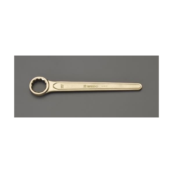エスコ(esco) 27mm 片口メガネレンチ(ノンスパーキング) EA643BE-27 1個【2506DFD_3】|DIY FACTORY ONLINE SHOP