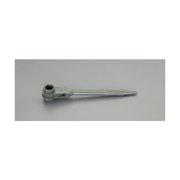 エスコ(esco) 17mm/220mm 片口ラチェットレンチ EA602AP-17 1個