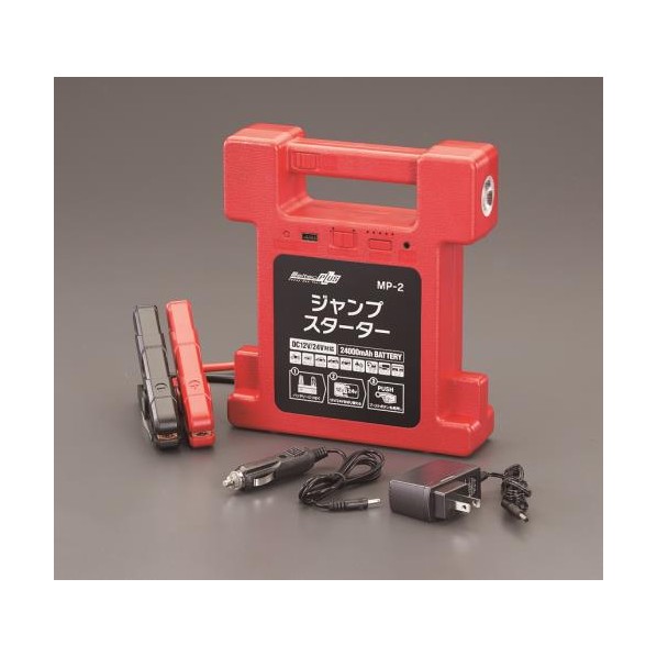 エスコ DC12V ジャンプスターター EA812HE-1A 1台【2506DFD_3】