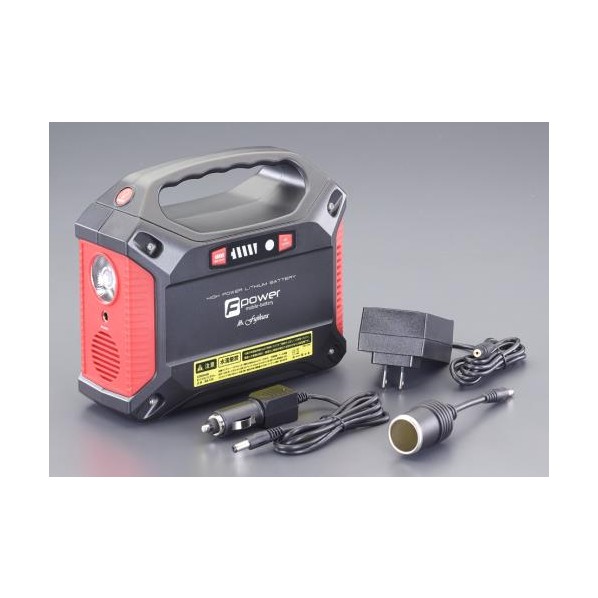 エスコ AC100V･DC12V･USB 携帯型ワット数 EA812HF-4 1個【2506DFD_3】