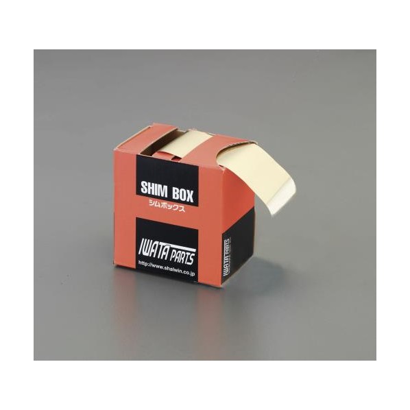 エスコ ［ステンレス製］シムボックス 0.02&times;100mm&times;2m EA440FE-0.02【2506DFD_3】｜DIY FACTORY ONLINE SHOP