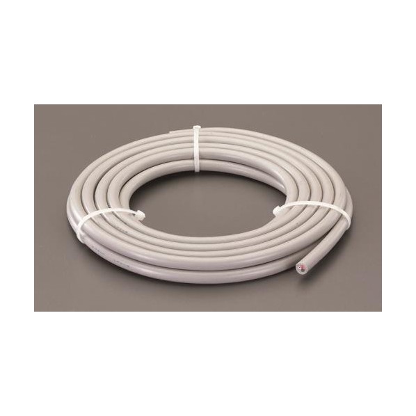 エスコ(esco) 5.5 mm2x15m/3芯 ビニールキャブタイヤケーブル EA940AG-649 1個