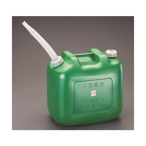 エスコ ポリ軽油缶(4個) 20L EA991HA-12 4個