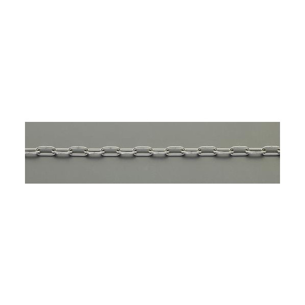 エスコ 2.5mmx30m リンクチェーン(ステンレス製) EA980SB-14 1個|DIY FACTORY ONLINE SHOP