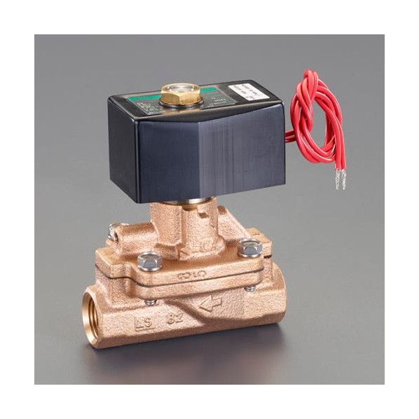 エスコ(esco) AC200V・Rc1/2インチ 2方向電磁弁(パイロット式) EA153HB-16 1個【2506DFD_3】|DIY FACTORY ONLINE SHOP